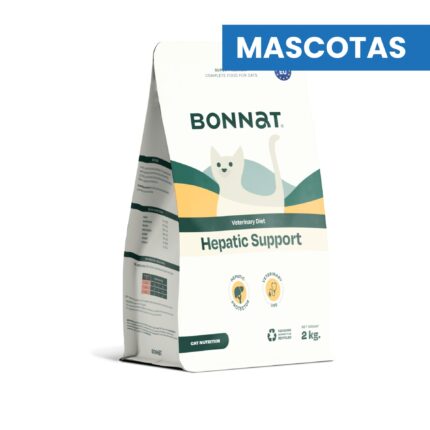 MASCOTAS BONNAT VETERINARY DIET FELINE HEPATIC SUPPORT 2 KG, ALIMENTO MASCOTAS ALIMENTOS VET GATOS