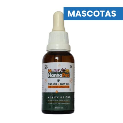 MASCOTAS GOTERO 30 ml – 1.000 mg CB-MEDICINAL HANNAPET VETERINARIO, MASCOTAS HANNAPET