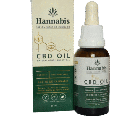 SALUD Y MEDICAMENTOS HANNABIS GOTERO 25 ml – 3.0000 mg CBD ALIVIO DEL DOLOR