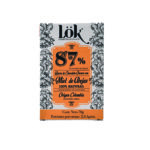 CHOCOLATE LOK 87% CON MIEL DE ABEJAS NATURAL 70 GR