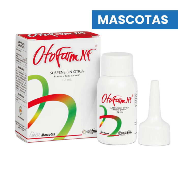 OTOFARM X 12 ML BasicFarm VETERINARIO, MASCOTAS - Imagen 1