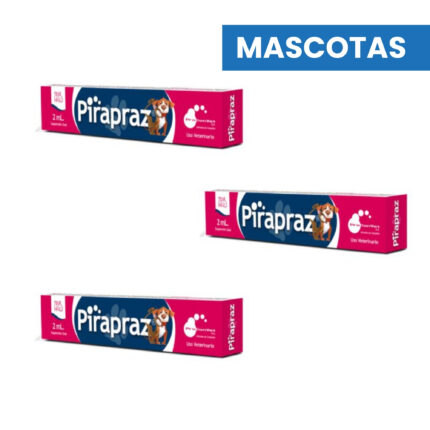 MASCOTAS PIRAPRAZ – Jeringa x 2 ml – PROCONVET MEDICAMENTOS VETERINARIOS