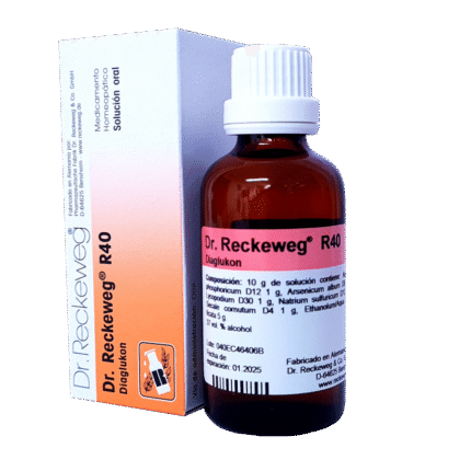 SALUD Y MEDICAMENTOS R40 DIAGLUKON X 50 ML (Dr. Reckeweg) DIABETES