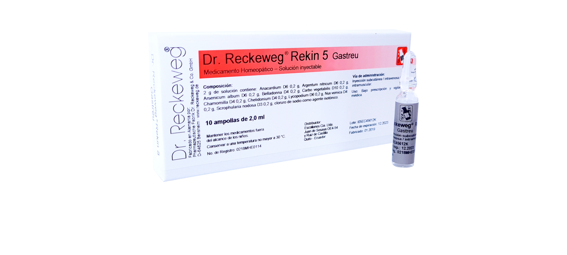 SALUD Y MEDICAMENTOS R17 COBRALACTIN X 10 AMPOLLAS (Dr. Reckeweg) FUNCIONAMIENTO DEL ORGANISMO