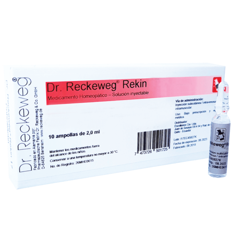 R34 CALCOSSIN X 10 AMPOLLAS (Dr. Reckeweg) - Imagen 1
