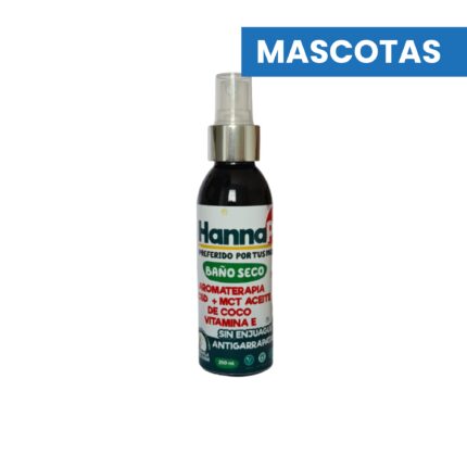 MASCOTAS SPRAY PARA BAÑO EN SECO – 250 ml VETERINARIO, MASCOTAS HANNAPET