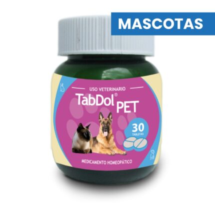 MASCOTAS TABDOL PET – Frasco x 30 Tabletas – PROCONVET Mascotas