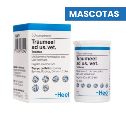 MASCOTAS TRAUMEEL AD US VET (Tabletas x 50) HEEL VETERINARIO HEEL VET