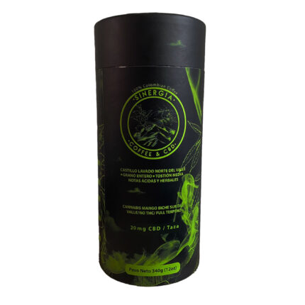 ALIMENTOS Y BEBIDAS CAFE MOLIDO 340 GR INFUSIONADO CON CBD ALIMENTO EN POLVO