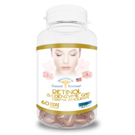RETINOL & COENZIMA Q10 - Frasco x 60 Twist Caps - MNS Millenium Natural Systems