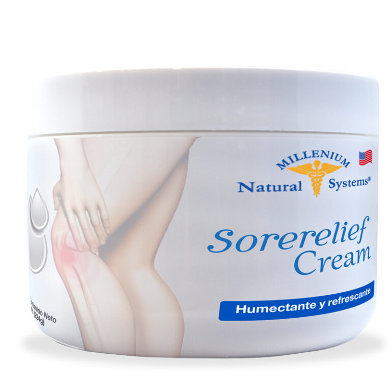 SORERELIEF CREAM - Tarro x 8 oz - MNS Millenium Natural Systems - Imagen 1