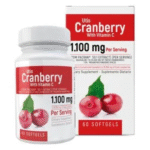 UTIS CRANBERRY 1.100 MG WITH VITAMIN C (Frasco x 60 cap) HEALTHY AMERICA
