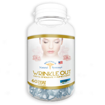 CUIDADO PERSONAL WRINKLE OUT – Antiarrugas x 60 Twist Caps – MNS Millenium Natural Systems CUIDADO DE LA PIEL