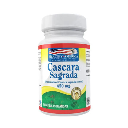 CASCARA SAGRADA 450 MG (Frasco x 60 cap) HEALTHY AMERICA