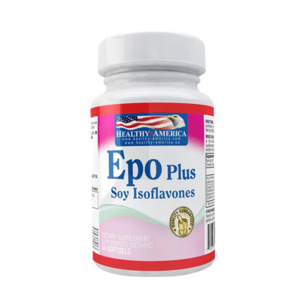 EPO PLUS ISOFLAVONES (Frasco x 60 cap) HEALTHY AMERICA