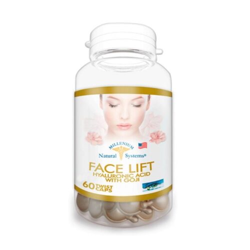 CUIDADO PERSONAL FACE LIFT HYALURONIC ACID WITH GOJI x 60 Caps Natural Systems AUTOCUIDADO
