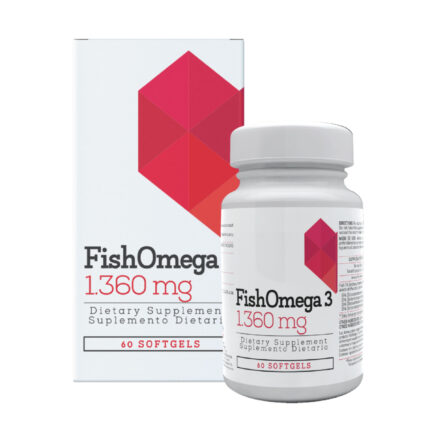 FISH OMEGA 3 1.360 MG (Frasco x 60 Cap) HEALTHY AMERICA