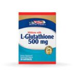 WHITONE WITH L-GLUTATHIONE 500 MG (Frasco x 30 cap) HEALTHY AMERICA