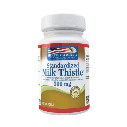 MILK THISTLE 300MG (Frasco x 60 cap) HEALTHY AMERICA