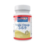 TRIPLE OMEGA 3-6-9 1200 MG (Frasco x 120 cap) HEALTHY AMERICA