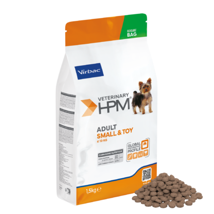 VIRBAC HPM ADULT DOG SMALL & TOY x 1.5 Kg ALIMENTO MASCOTAS