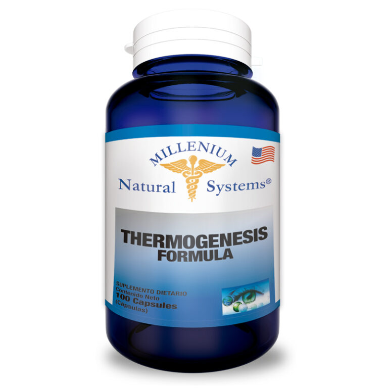 THERMOGENESIS FORMULA (quemador) x 100 Capsulas - MNS Millenium Natural Systems - Imagen 1