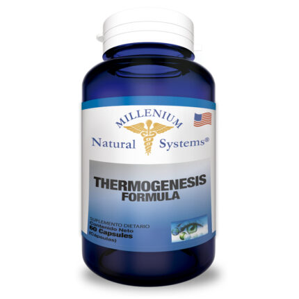 SPORTS THERMOGENESIS FORMULA – Quemador Frasco x 60 Capsulas – MNS Millenium Natural Systems LINEA FITNESS