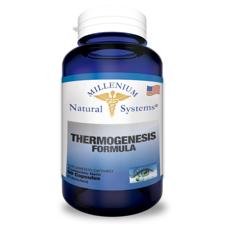 THERMOGENESIS FORMULA - Quemador Frasco x 60 Capsulas - MNS Millenium Natural Systems - Imagen 1