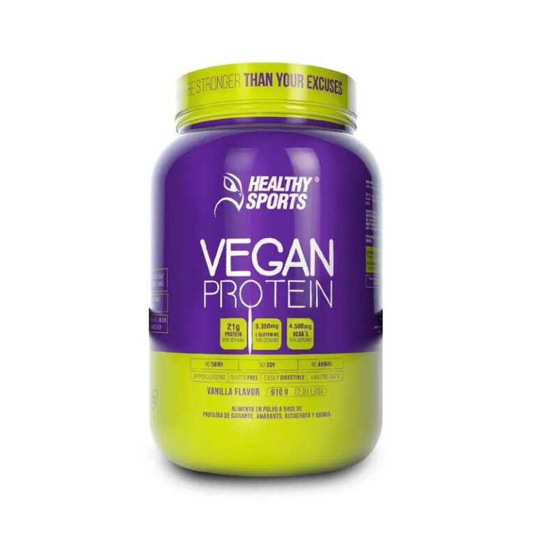 VEGAN PROTEIN 910 grs (30 Servicios) HEALTHY SPORTS - Imagen 1