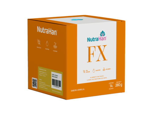SUPLEMENTOS NUTRICIONALES FX (CAJA X 14 SACHETS) NUTRAHAN NUTRAHAN