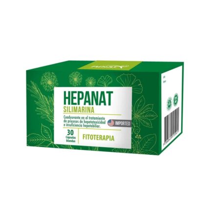 BIENESTAR Y NUTRICION SILIMARINA HEPANAT Caja x 30 Softgels FUNAT BEBIDAS