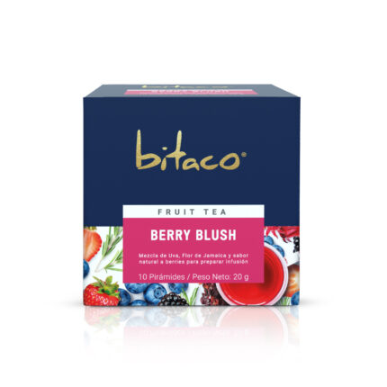 ALIMENTOS Y BEBIDAS INFUSIÓN FRUTAL BERRY BLUSH (CAJA X 10 SOBRES) BITACO BEBIDAS