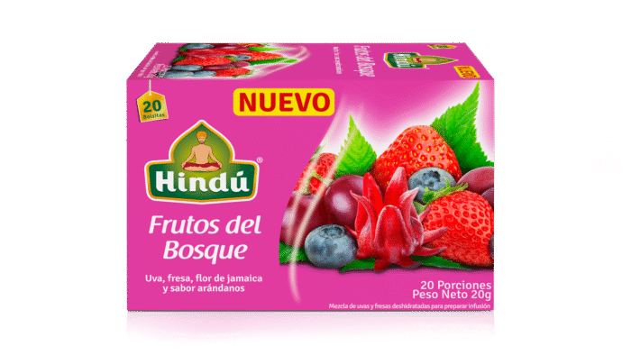 INFUSION FRUTAL FRUTOS DEL BOSQUE X20 HINDU - Imagen 1