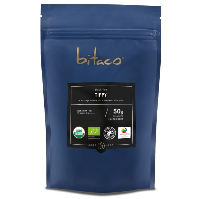 TÉ NEGRO ORGÁNICO BLACK TIPPY X 50 GR BITACO - Imagen 1