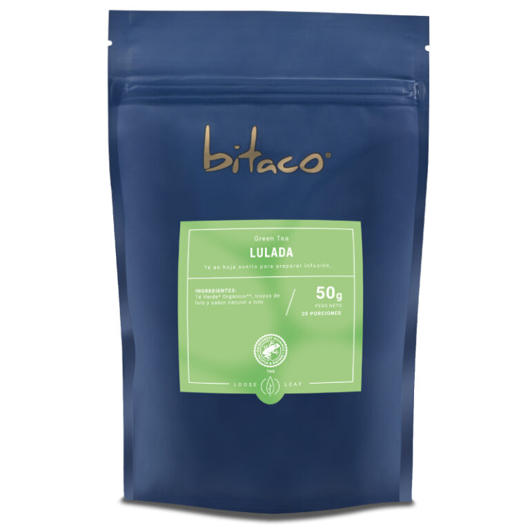 TÉ VERDE LULADA X 50 GR BITACO - Imagen 1