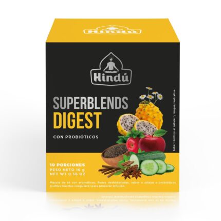 ALIMENTOS Y BEBIDAS SUPERBLENDS DIGEST (Caja X 10 Sobres) HINDÚ HINDU