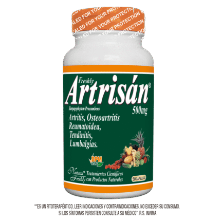 ARTRISAN CAPSULAS-ANTIARTRITICO-ANALGESICO FCO X 50 NATURAL FRESHLY