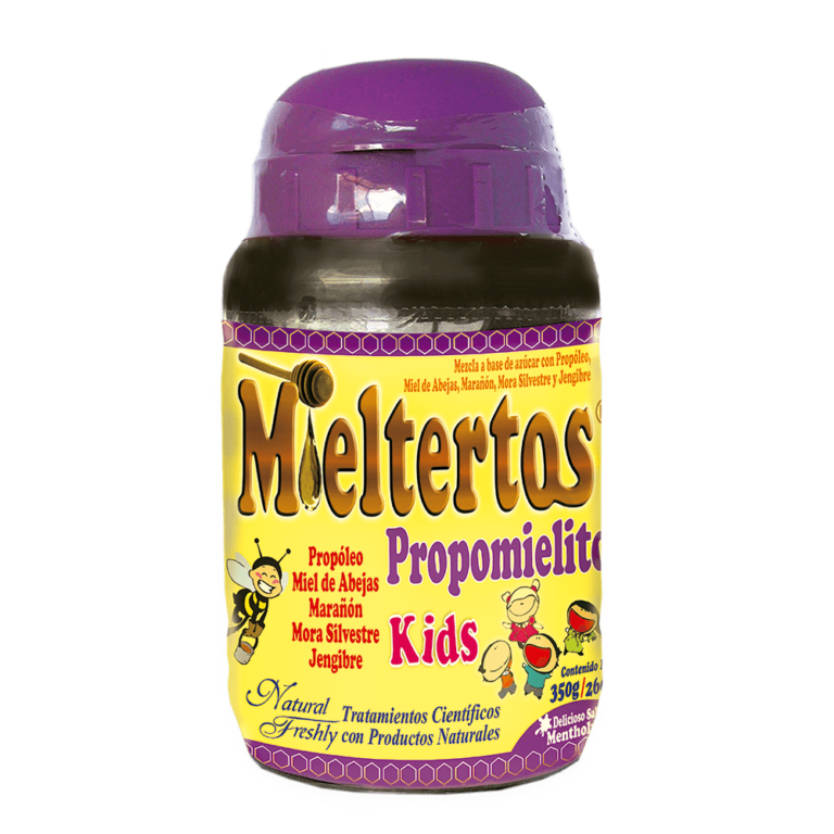 MIELTERTOS PROPOMIELITO KIDS POTE X 350G NATURAL FRESHLY - Imagen 1