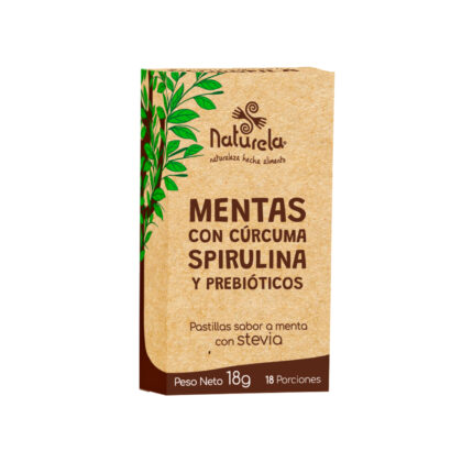 ALIMENTOS Y BEBIDAS MENTAS SIN AZUCAR SPIRUMENTA (POR 6 Unidades) NATURELA NATURELA