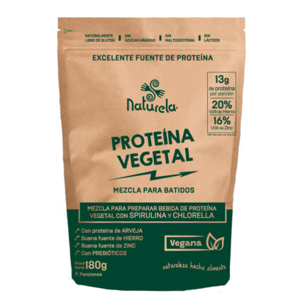 PROTEÍNA VEGETAL (Paquete X 190 GR) NATURELA