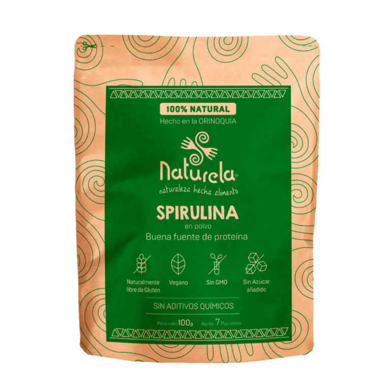SPIRULINA EN POLVO (100% Natural X 100 GR) NATURELA - Imagen 1