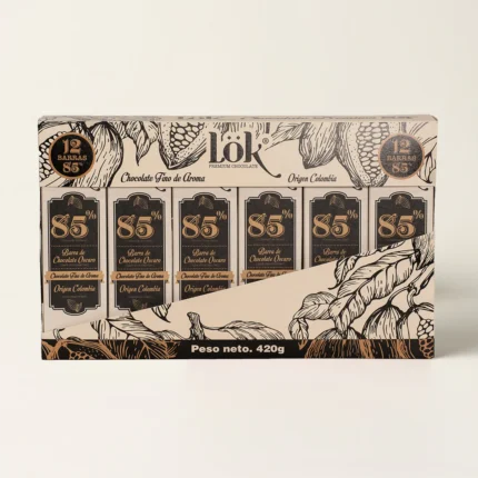 LOK CHOCOLATINA: DOCEPACK BARRAS AL 85%