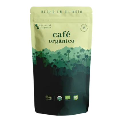 ANCESTRAL ORGANICS CAFÉ CASTILLO ORGÁNICO LAVADO 250 g