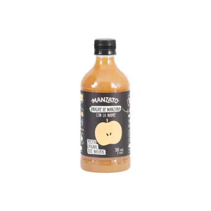 MANZATO VITAL VINAGRE DE MANZANA TRADICIONAL CON LA MADRE 500 ML