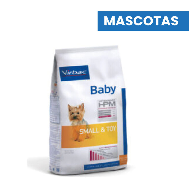 VIRBAC HPM BABY DOG SMALL & TOY X 1,5 Kg . ALIMENTO MASCOTAS - Imagen 1