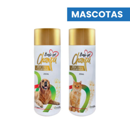 BASIC PET SHAMPOO PERRO-GATO X 250 ML BasicFarm VETERINARIO, MASCOTAS