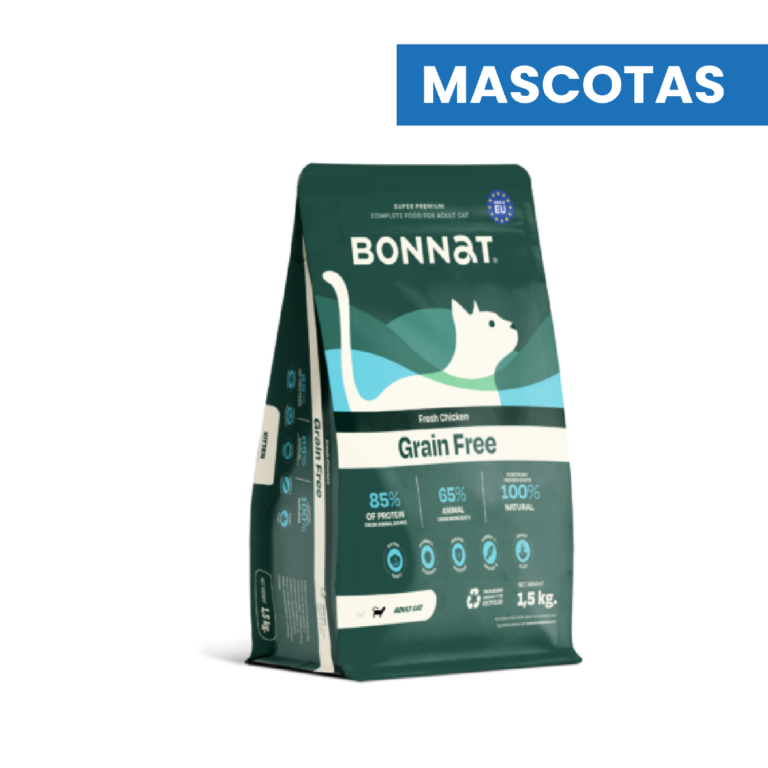 BONNAT GRAIN FREE FELINE ADULT 1,5 KG, ALIMENTO MASCOTAS - Imagen 1