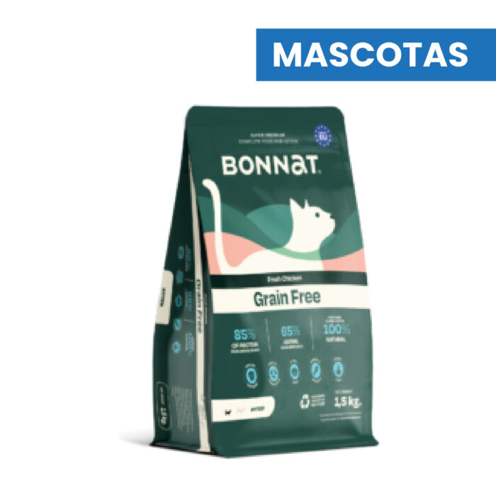 BONNAT GRAIN FREE FELINE KITTEN 1,5 KG, ALIMENTO MASCOTAS - Imagen 1