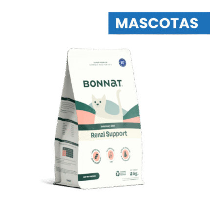 BONNAT VETERINARY DIET FELINE RENAL SUPPORT 2 KG, ALIMENTO MASCOTAS