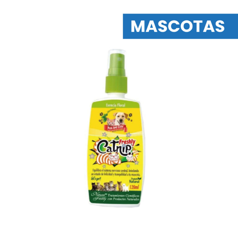 CATNIP FRESHLY FCO X 120 ML Natural Freshly VETERINARIO, MASCOTAS - Imagen 1